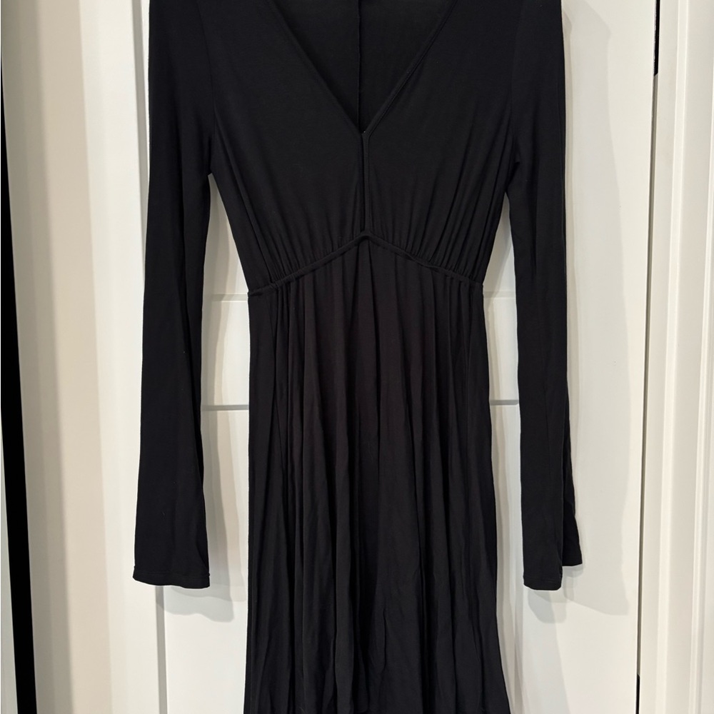 Express Black Long Sleeve Dress